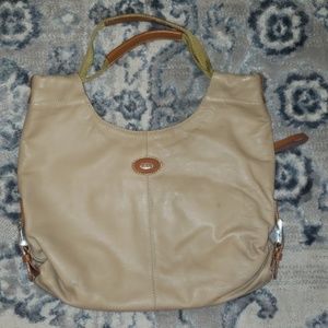 Tods leather shoulder bag